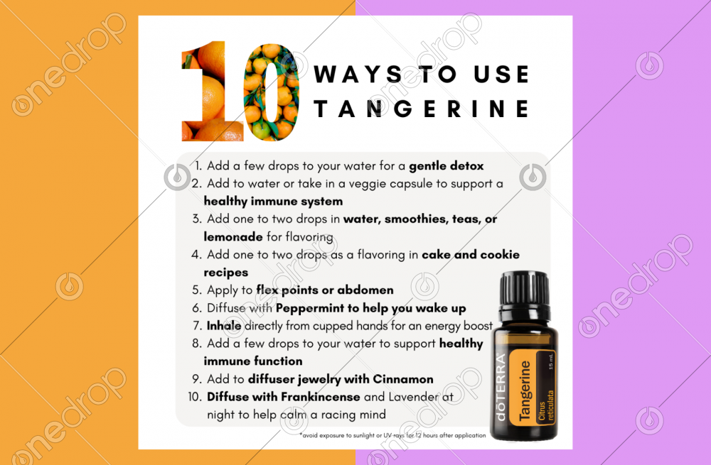 Tangerine 10 Ways to Use by Pixel Perfect