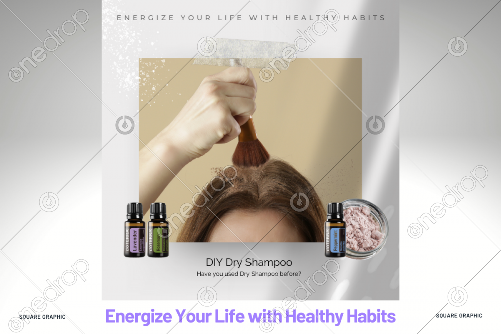 DIY Dry Shampoo Healthy Habits by Louise Mulholland