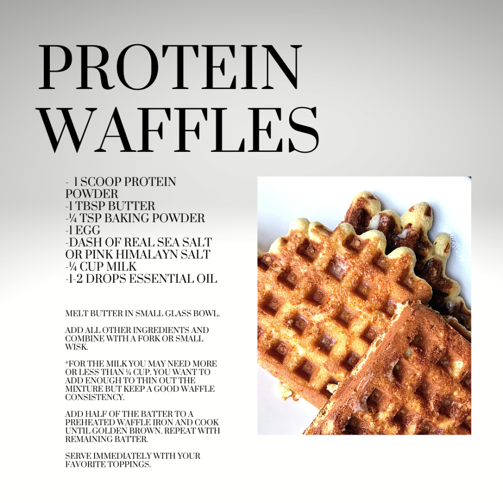 Protein Waffle Recipe by Casey Hansen