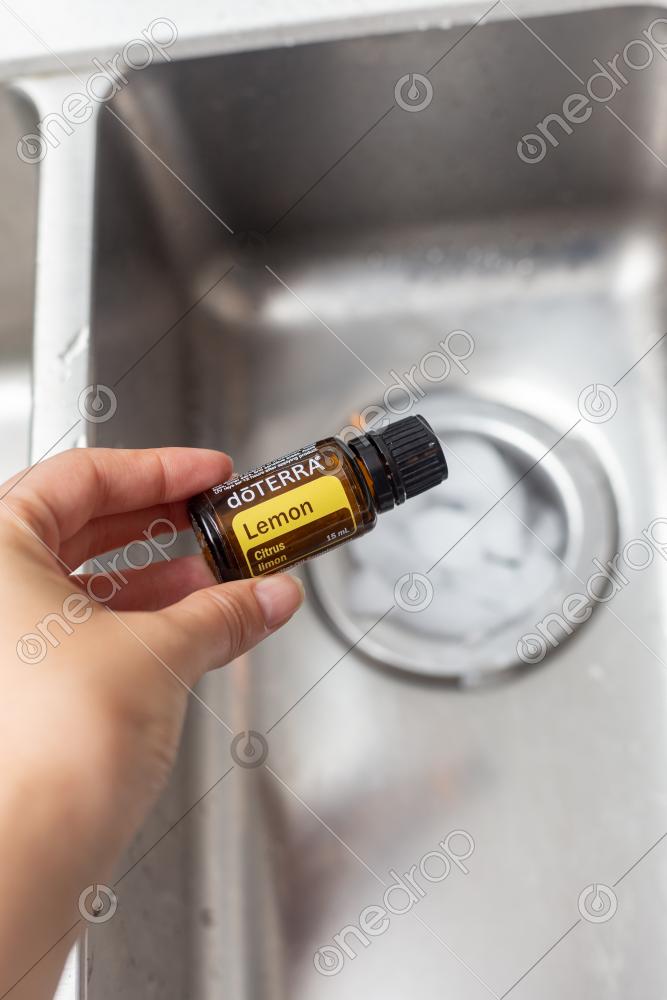 Cleaning Your Sink With Lemon & Ice by Mary Burke