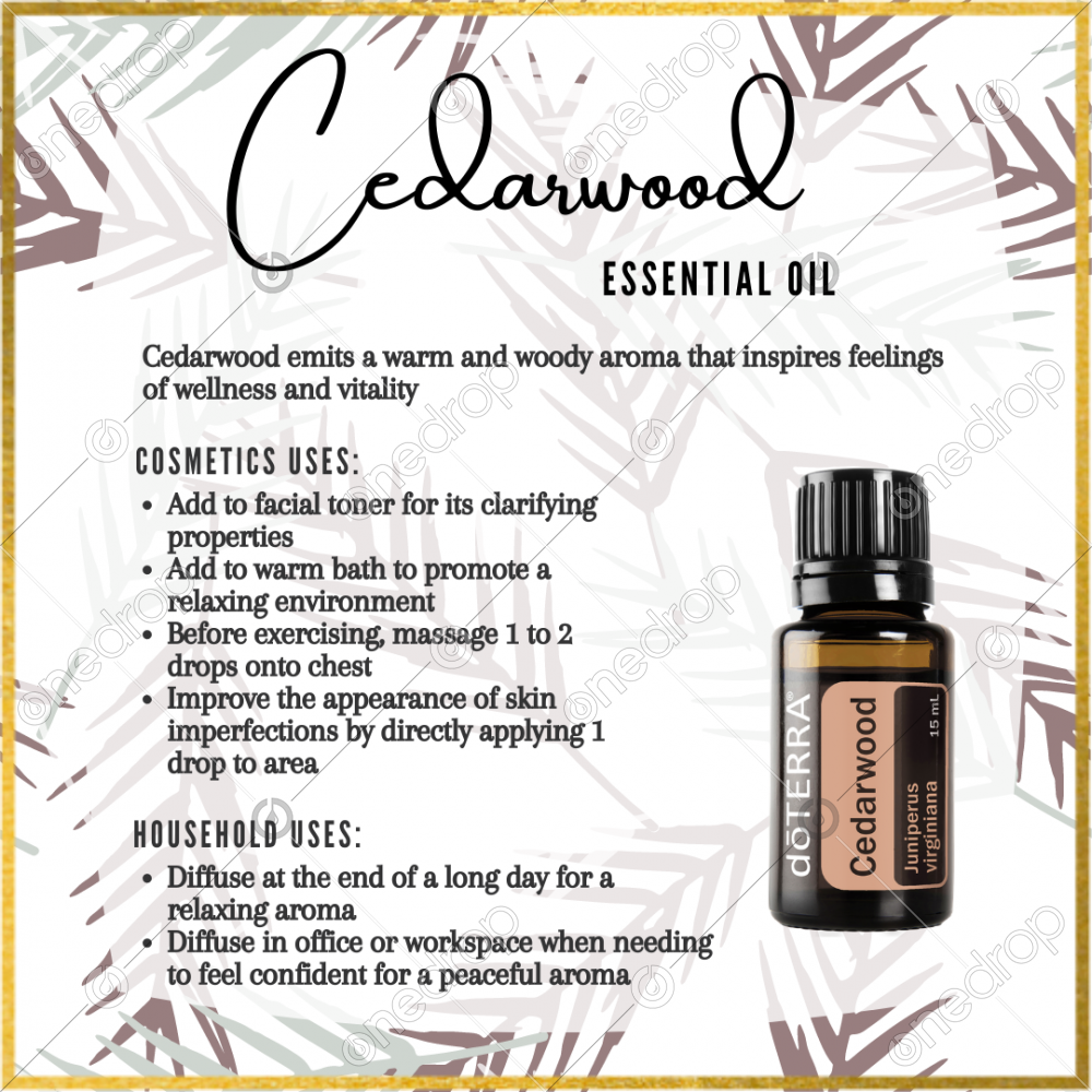 Cedarwood Cosmetic & Household Uses by Almu Guiles
