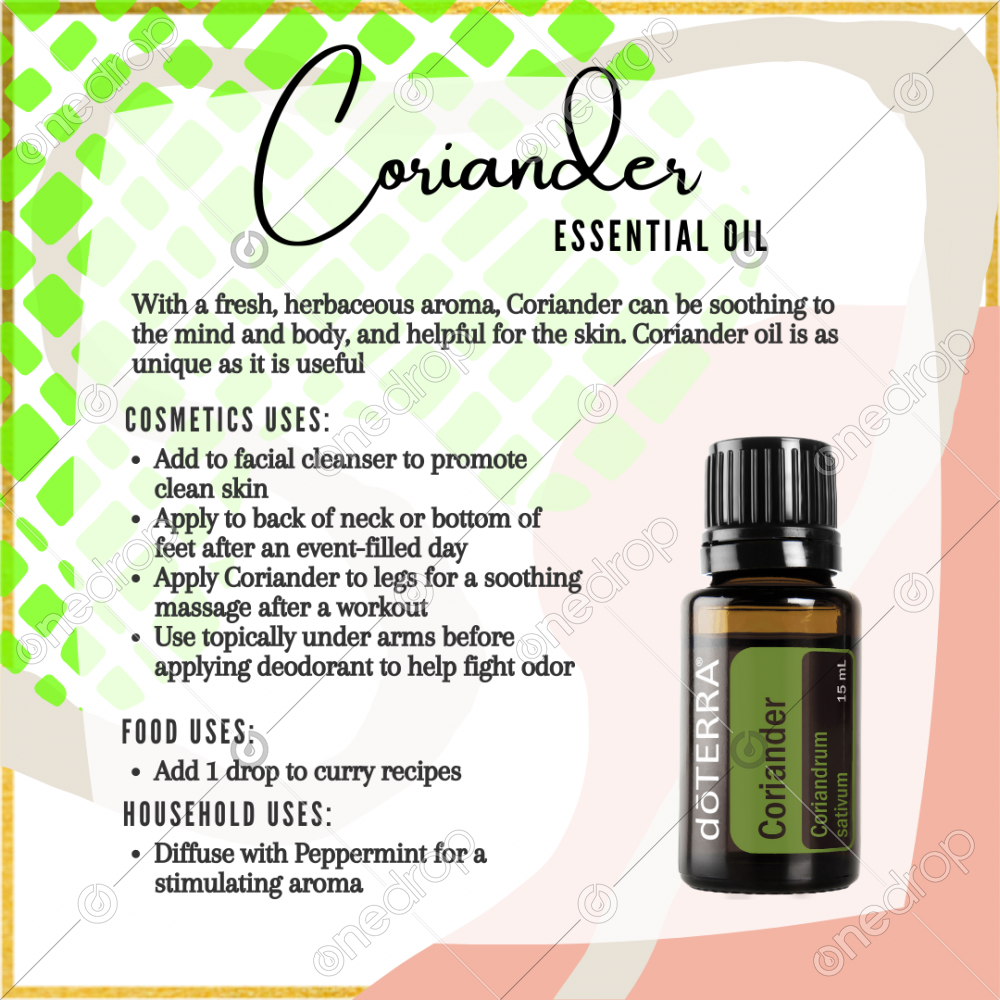 Coriander, + 5 Ways to Use it Cosmetic, Food & Household U by Almu Guiles