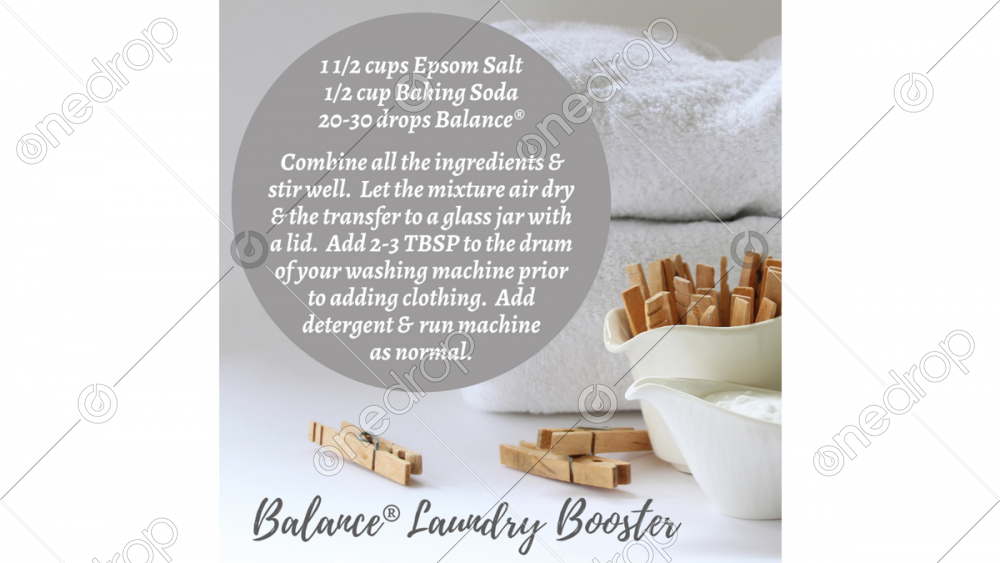 dōTERRA Balance® Laundry Booster by WōW Designs