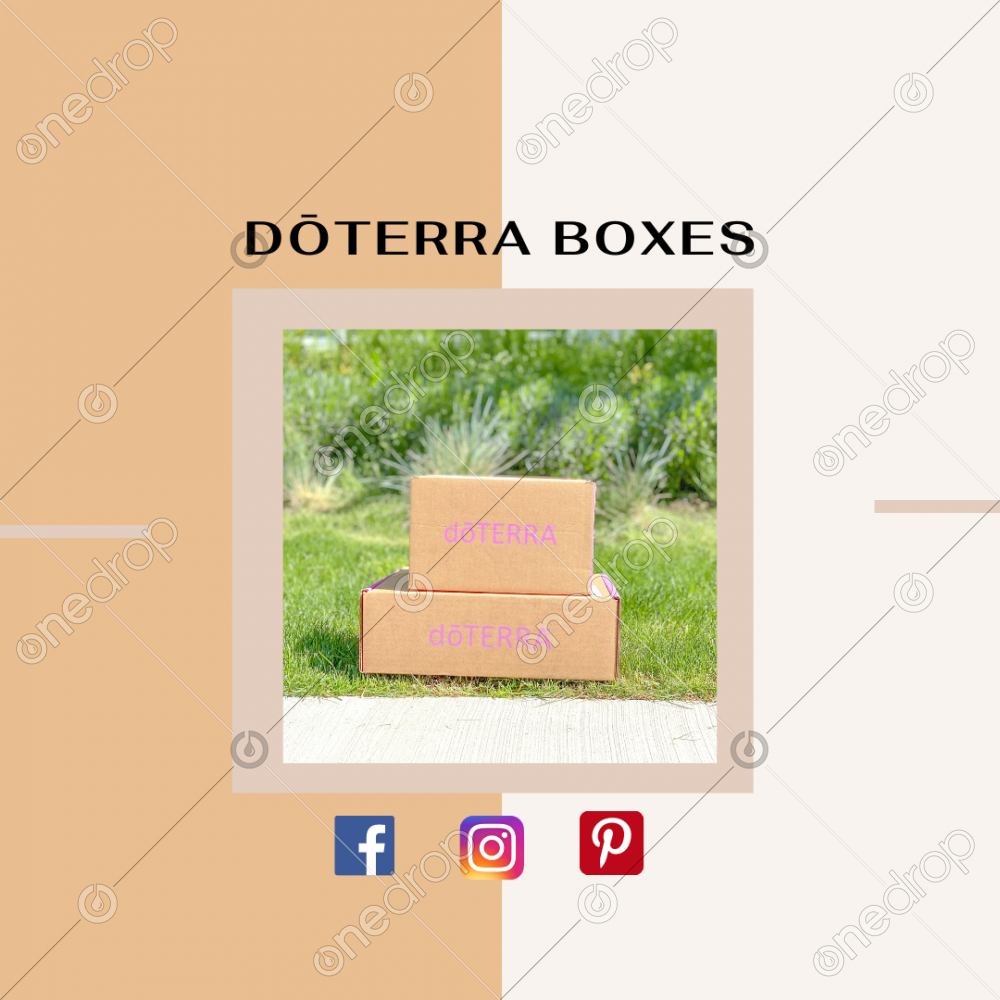 dōTERRA Boxes on front yard by JUDITHSI FIGUEROA