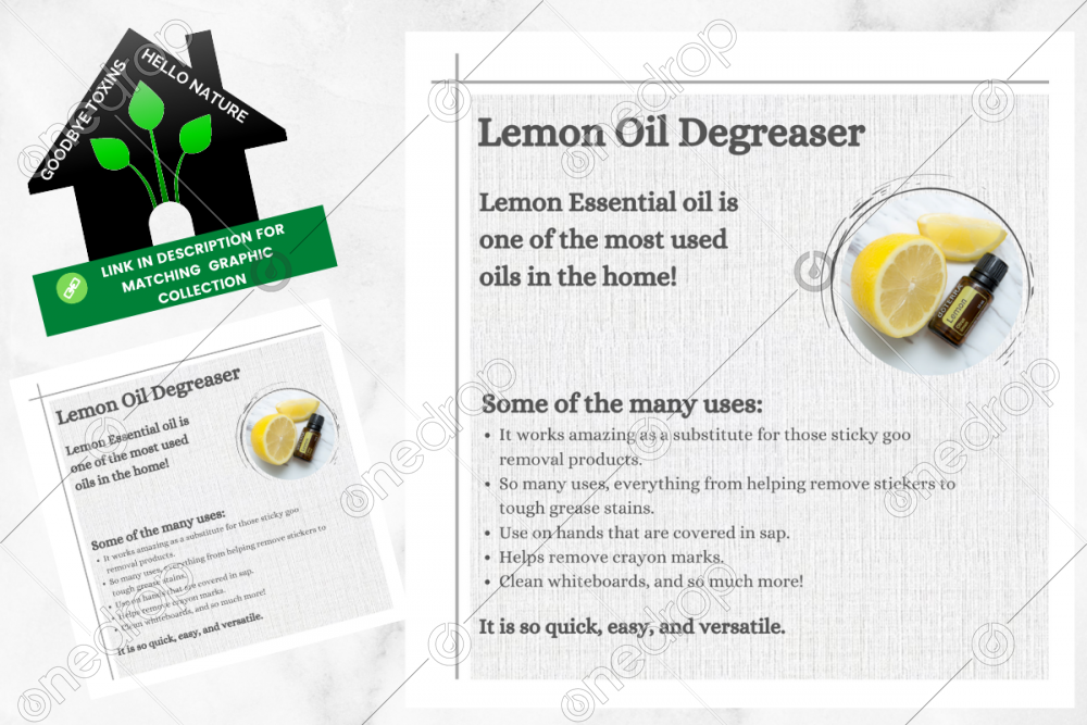 DIY Lemon Oil Degreaser Goodbye Toxins by Louise Mulholland