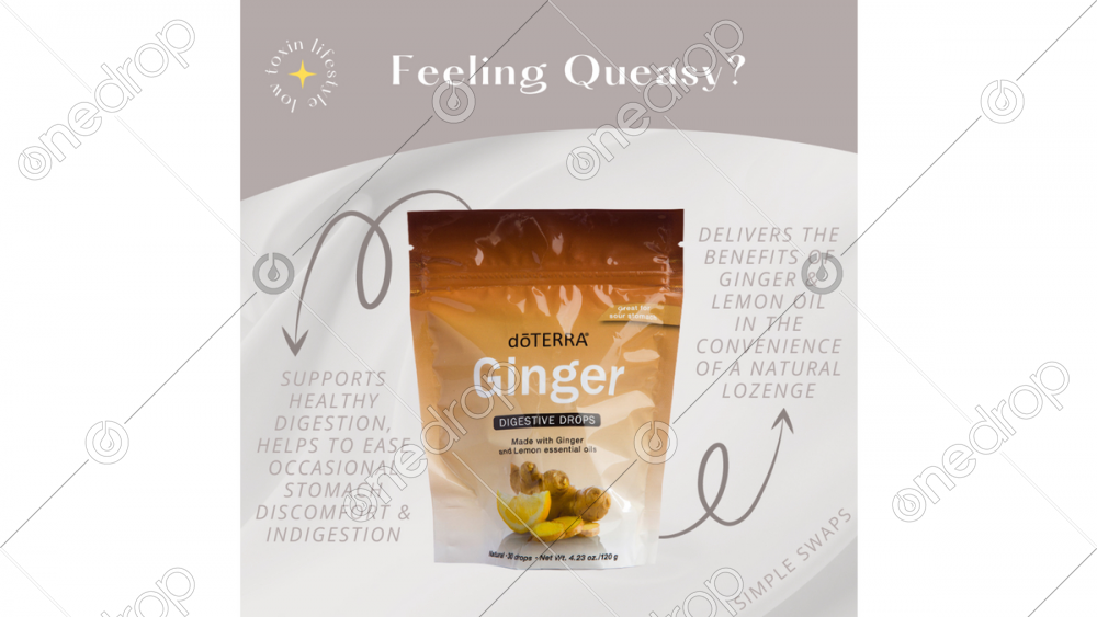 Feeling Queasy? Ginger Drops Simple Swaps by WōW Designs