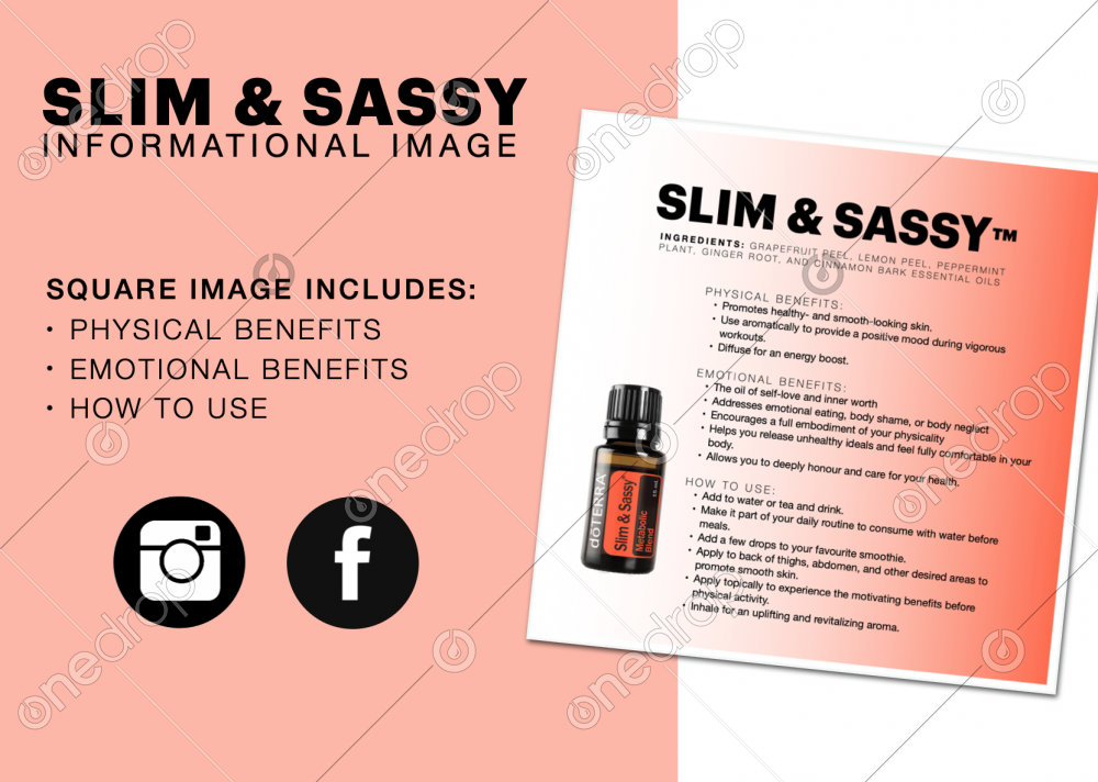 Slim & Sassy Benefits + How to Use Square Image by Angela Zimmerlé