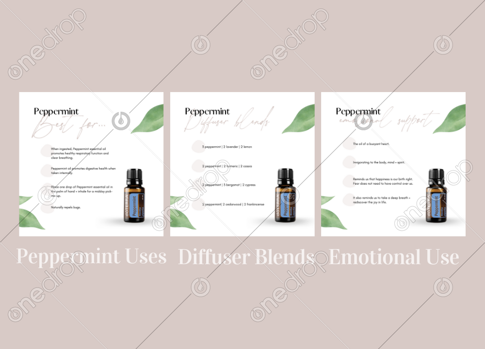 dōTERRA Peppermint Benefits, Diffuser Blends + Emotional Su by Kelly Kubiak