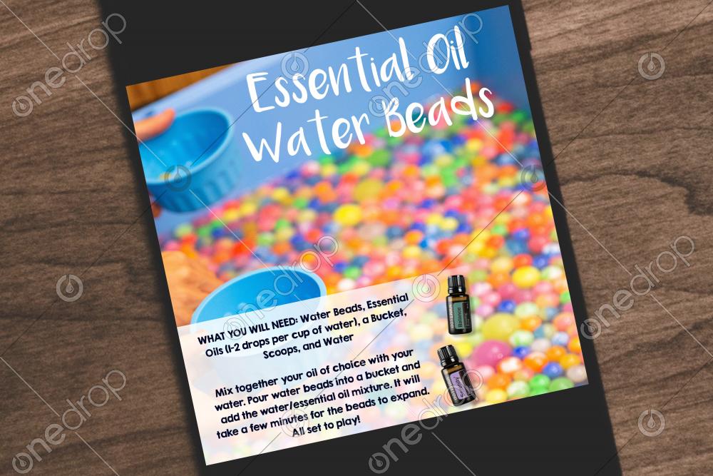 Essential Oil Water Beads by Maggie Spangler