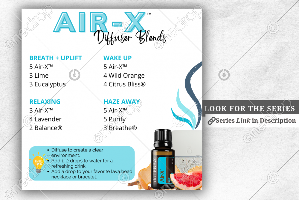 AirX Diffuser Blends by Amy Wheeler