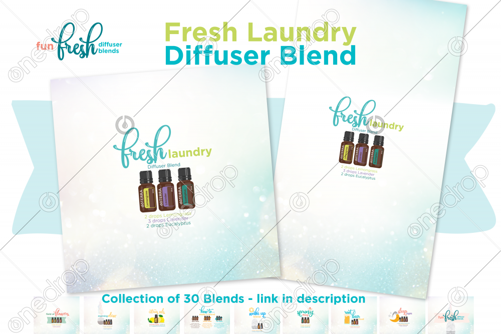 Fresh Laundry - Fun Fresh Diffuser Blends by Jan Kohler