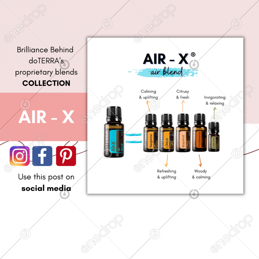 Air X Brilliance Behind doTERRA's proprietary blends by Valentina