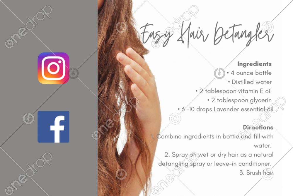 Easy Hair Detangler by Debora Tesauro