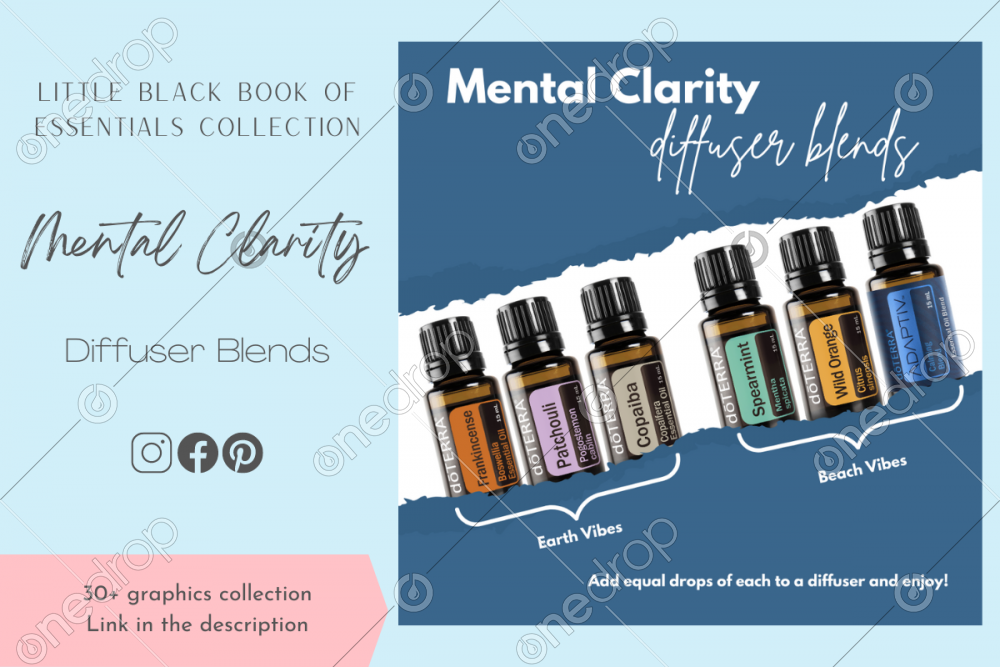 Mental Clarity Diffuser Blends by Summer Livingston
