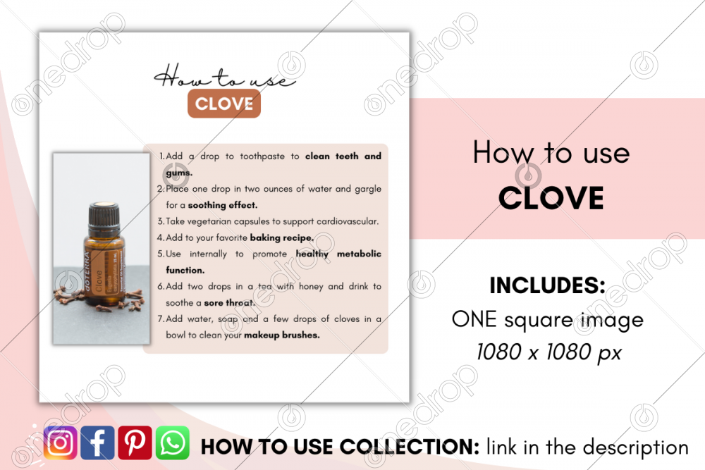 How to use CLOVE How to use collection by Valentina Ramirez