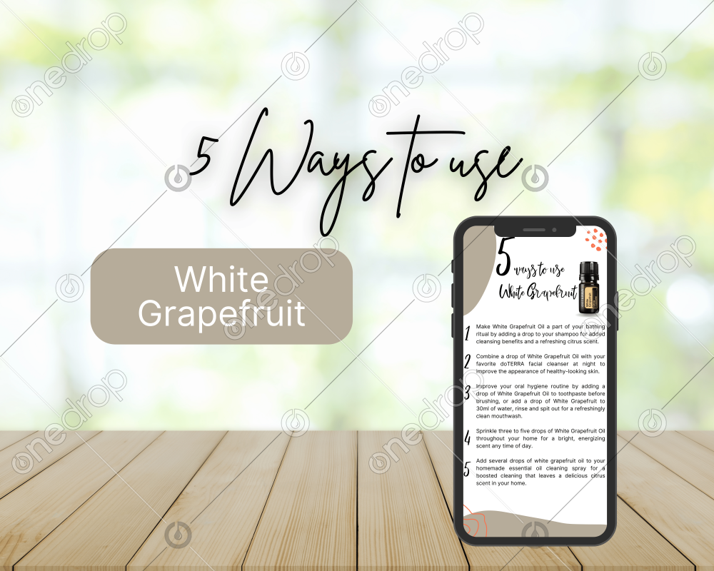 5 ways to use White Grapefruit by Roberta Primay