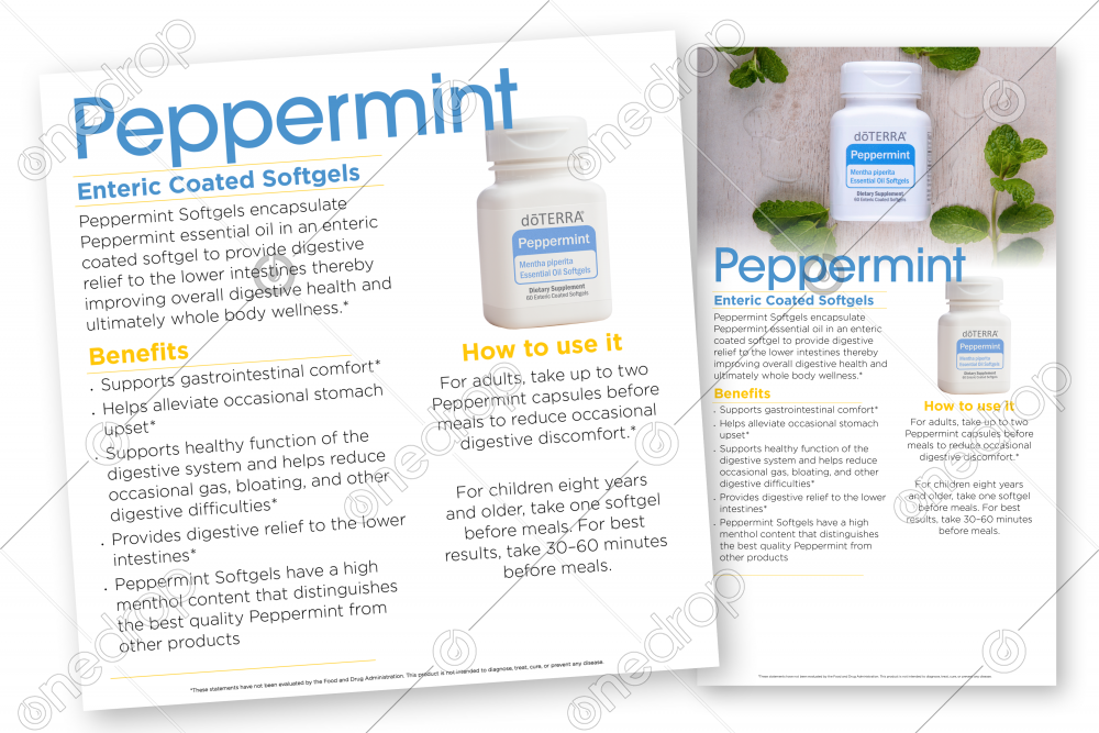 Peppermint Capsules by Jan Kohler