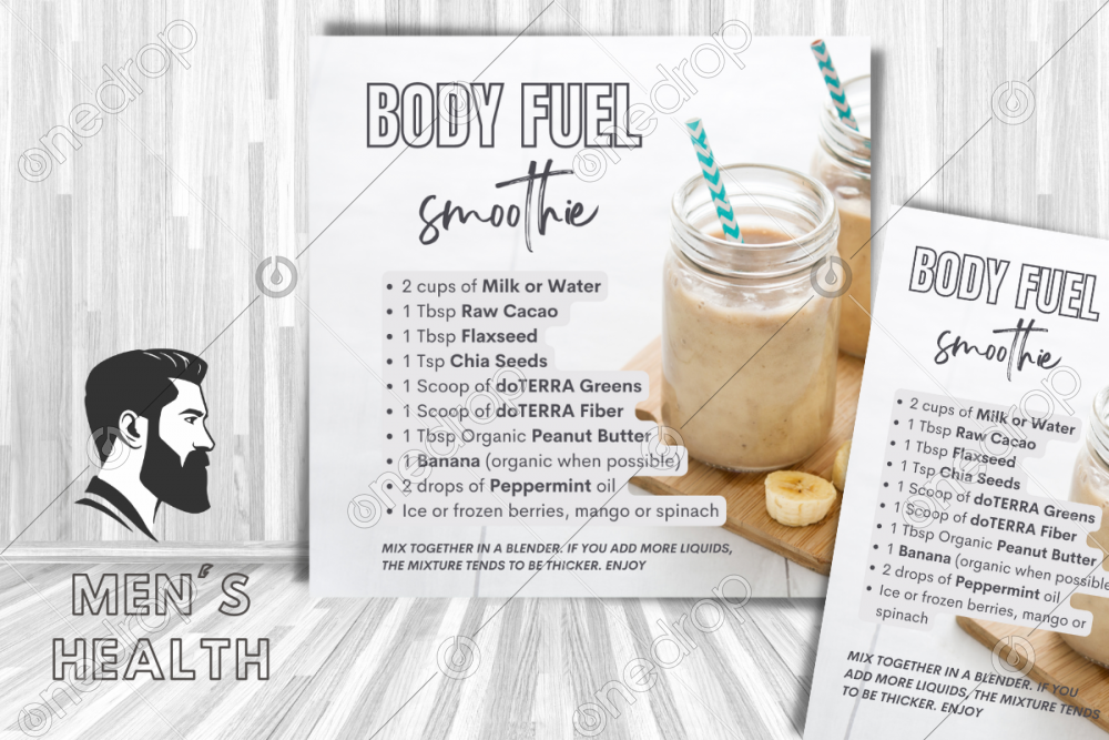 Men's Health 101 Body Fuel Smoothie by Jess Tunis