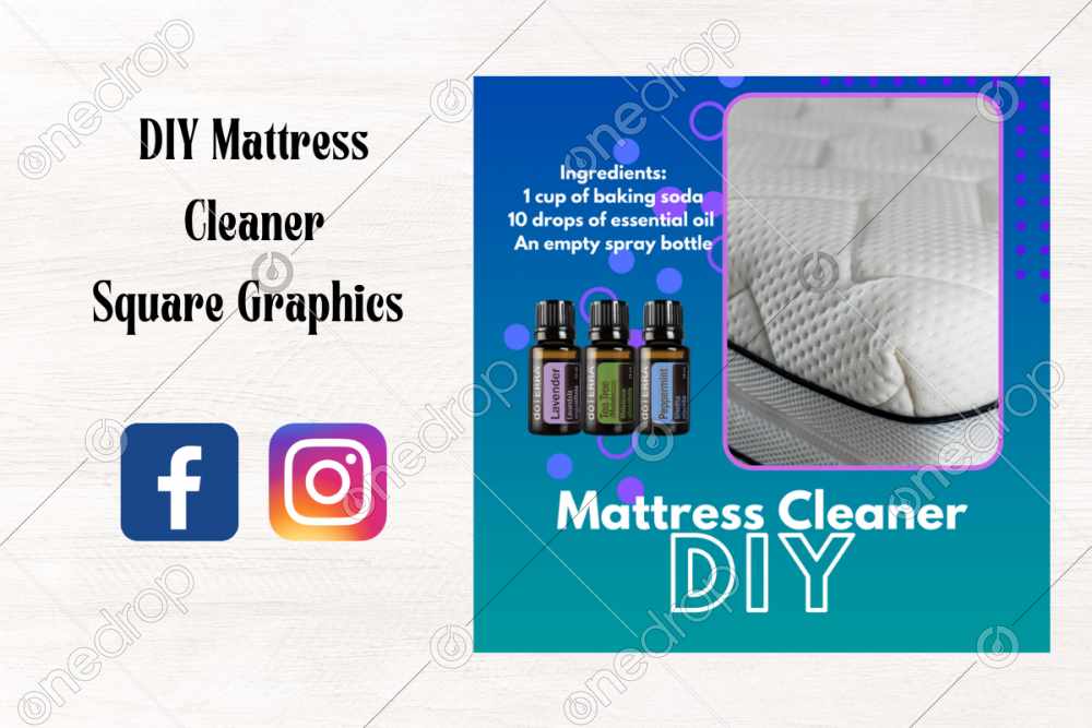 DIY Mattress Cleaner Square Graphic by Emily Klein