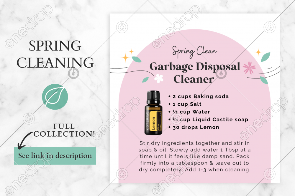 DIY Garbage Disposal Cleaner by Amy Schultz
