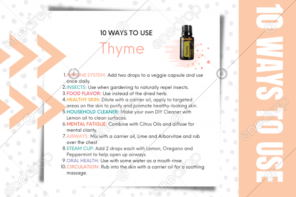 10 Ways to use Thyme Oil by Jess Tunis