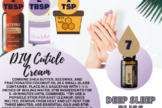 Myrrh Magic: DIY Cuticle Cream by Christy St Clair - One Drop