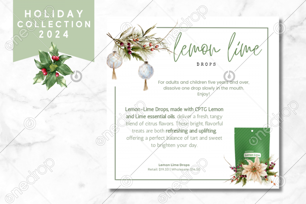 Holiday Collection Lemon Lime Drops by Jess Tunis